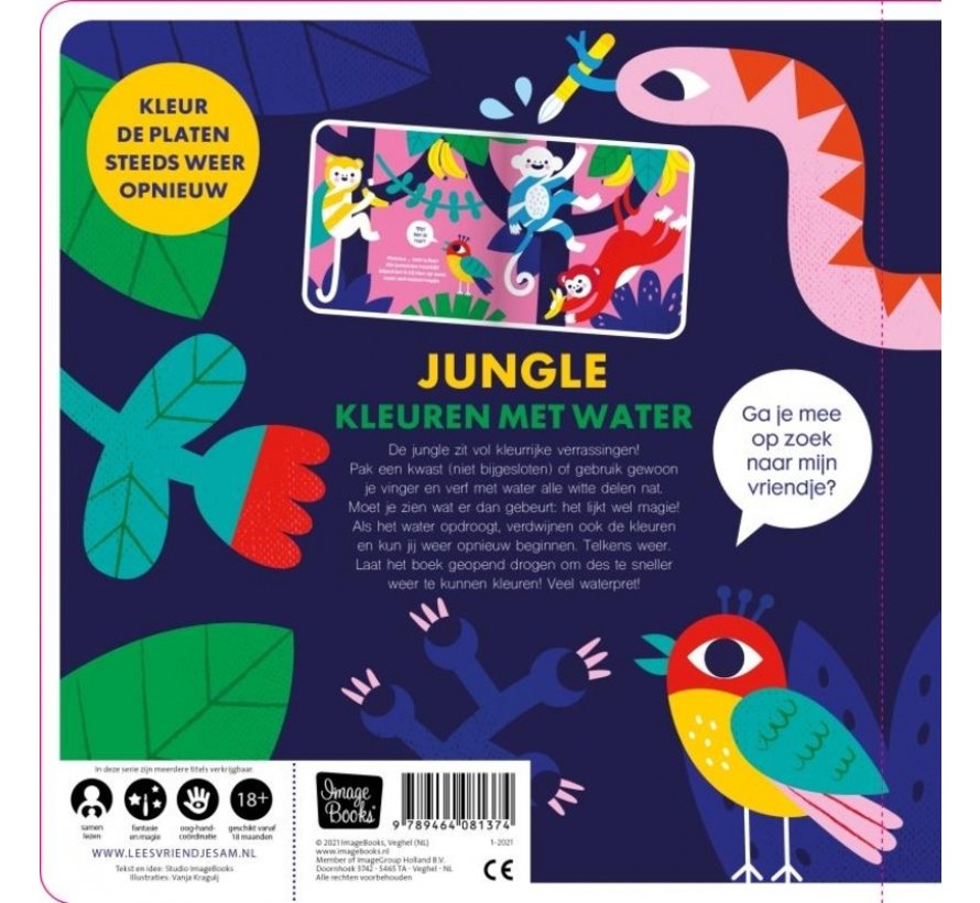 Kleuren met Water Jungle