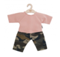 Doll Pants and Shirt Camouflage Dusty Pink