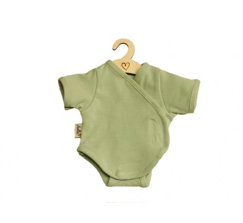 Hollie Doll romper Old Green