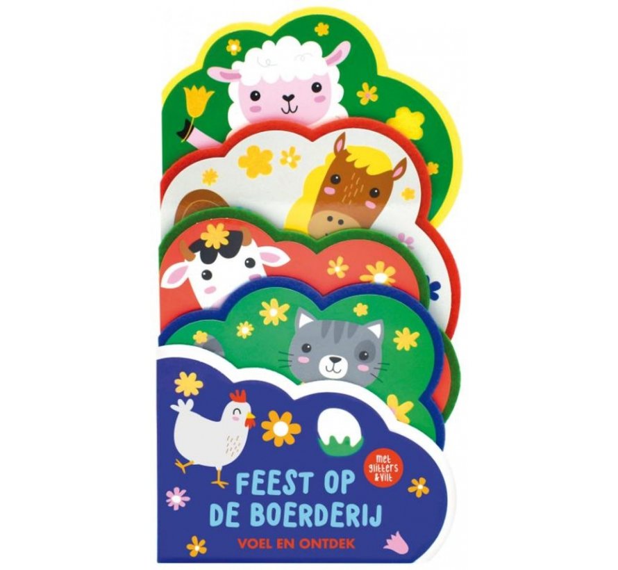 Voel en Ontdek met Glitter en Vilt Feest op de boerderij