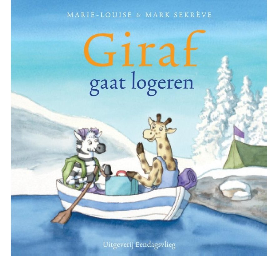 Giraf gaat logeren