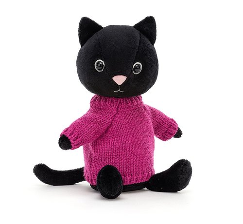 Jellycat Knitten Kitten Fuschia