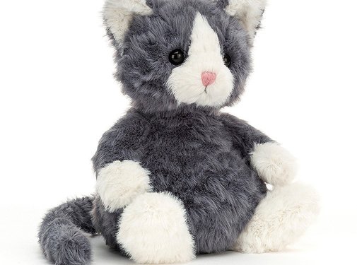 Jellycat Knuffel Kat Mitten Kitten Storm