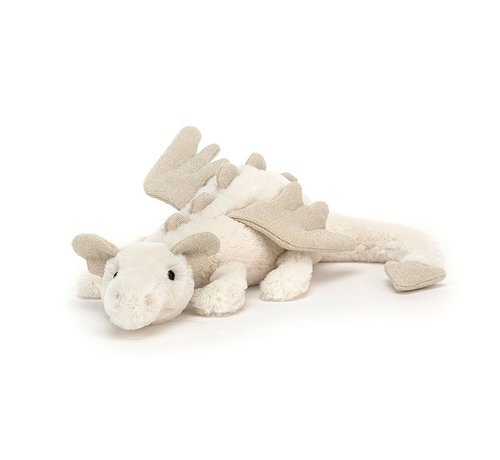 Jellycat Knuffel Draak Snow Dragon