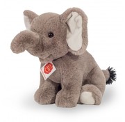 Hermann Teddy Stuffed Animal Elephant Sitting 25 cm