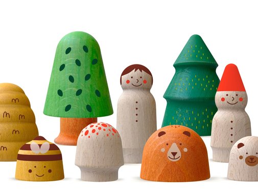 Londji Mijn Houten Wereld Bos