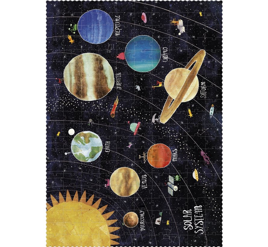 Puzzel Discover the Planets 200 pcs