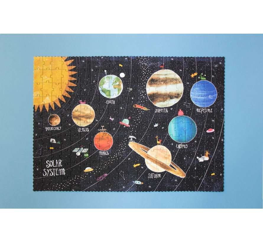 Puzzel Discover the Planets 200 pcs