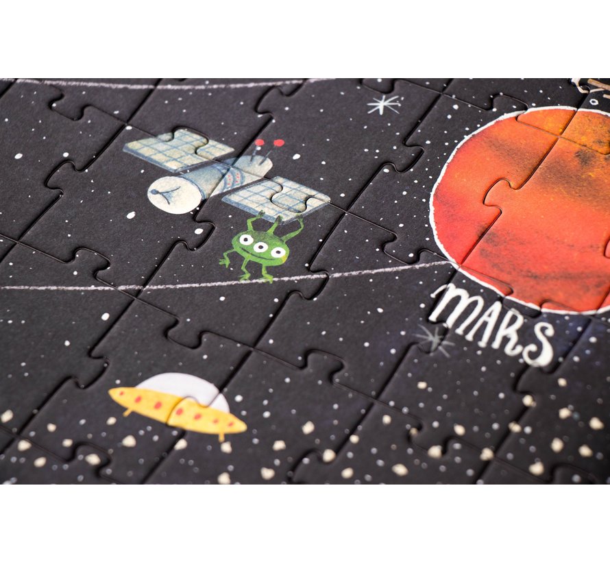 Puzzel Discover the Planets 200 pcs