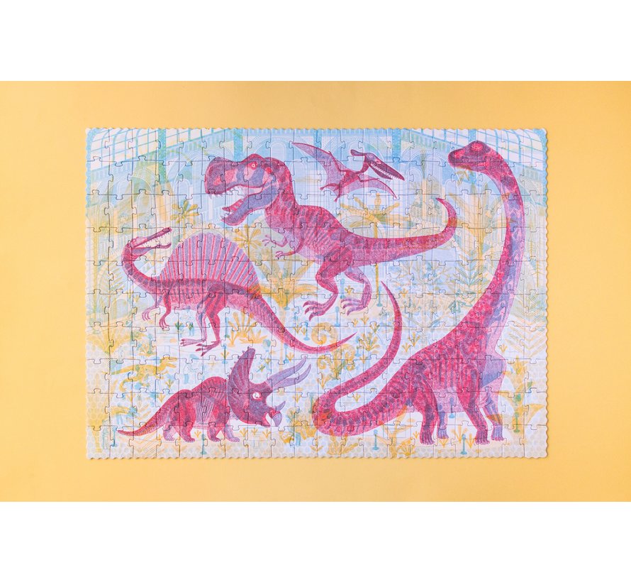 Puzzel Discover the Dinosaurs 200 pcs