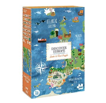 Londji Puzzel Discover Europe 200 pcs