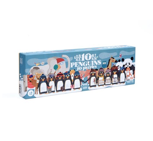 Londji Puzzel 10 Penguins 10 pcs