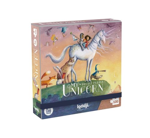 Londji Pocket Puzzel My Unicorn 100 pcs