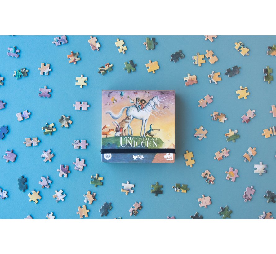 Pocket Puzzel My Unicorn 100 pcs