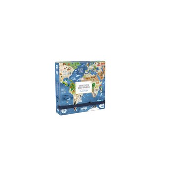 Londji Pocket Puzzel Discover the World 100 pcs