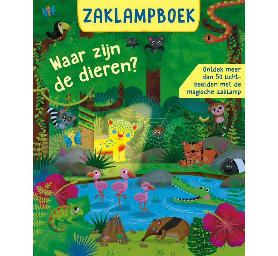 Zaklampboek Waar zijn de dieren?