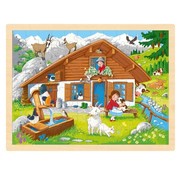 GOKI Puzzle On the Alm 96 pcs