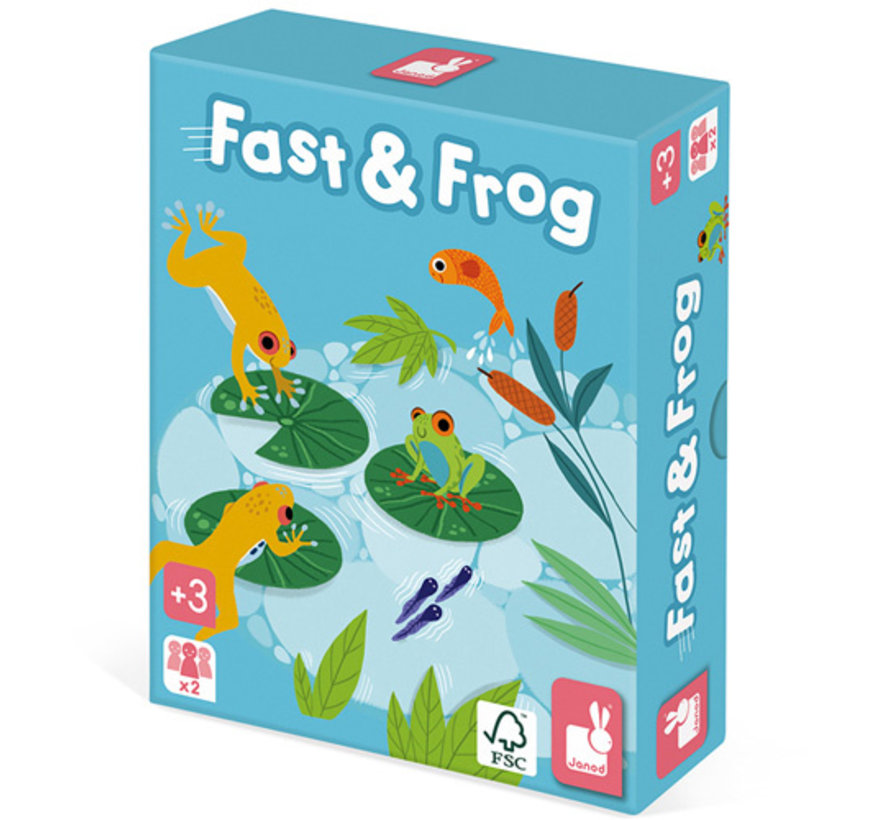 Racing Board Game Fast & Frog