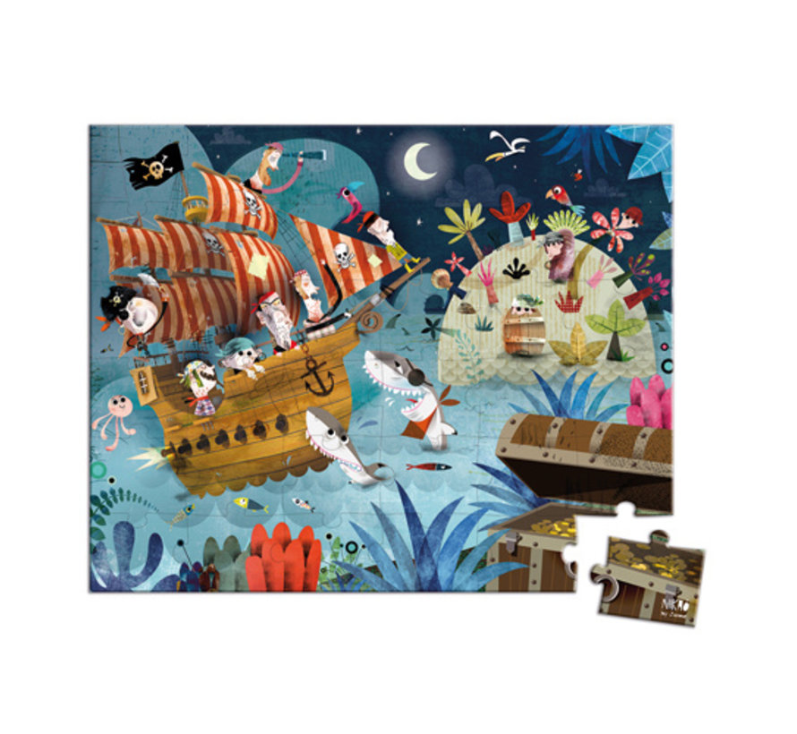 Puzzle Treasure Hunt 36 pcs