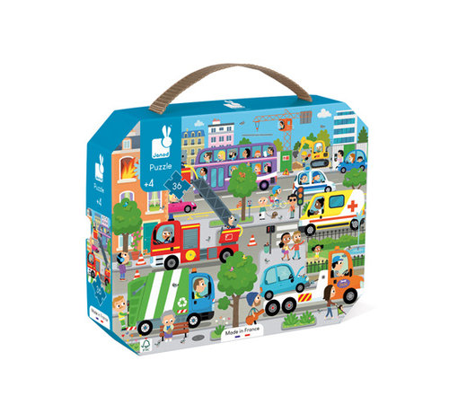 Janod Puzzle City 36 pcs