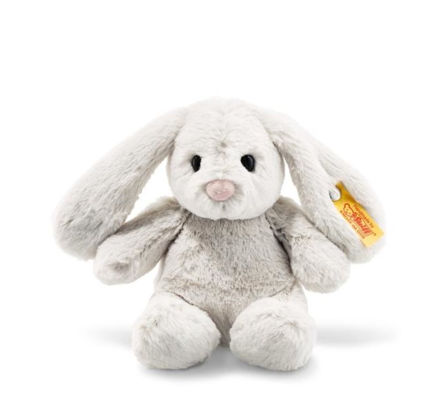 Knuffel Hoppie Rabbit Lichtgrijs 18cm