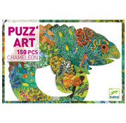 Djeco Puzzle Art Chameleon 150 pcs