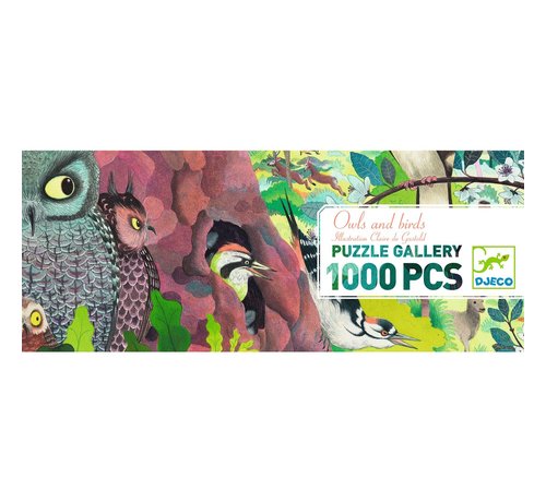 Djeco Puzzle Owls and Birds 1000 pcs