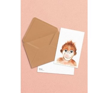 Fritsy Envelop A6 Kraft Bruin