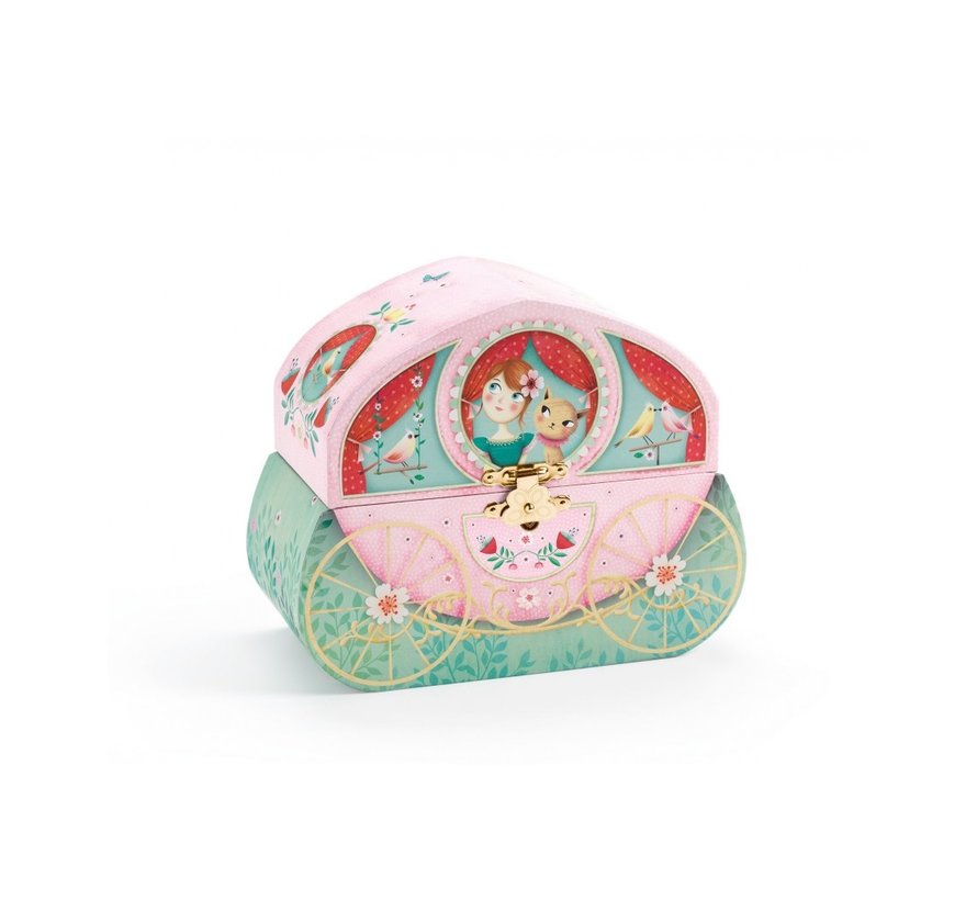 Jewelry box with Music Fairytale Carriage