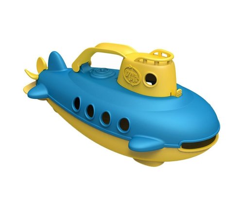 Green Toys Submarine Yellow Handle