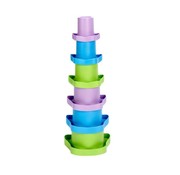 Green Toys Stapelspel Stapelbekers Set 6-delig