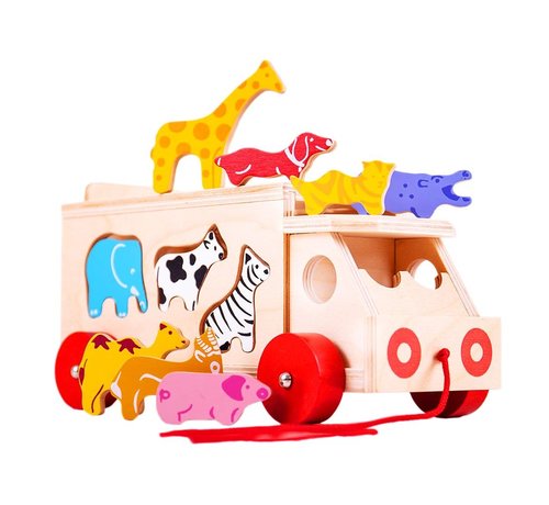 Bigjigs Animal Shape Lorry