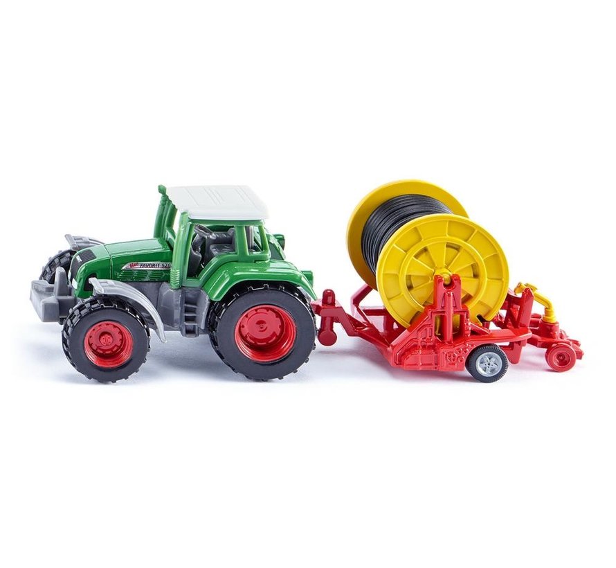 Tractor met Irrigatiehaspel
