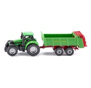 siku Tractor Deutz met Universele Mestspreider