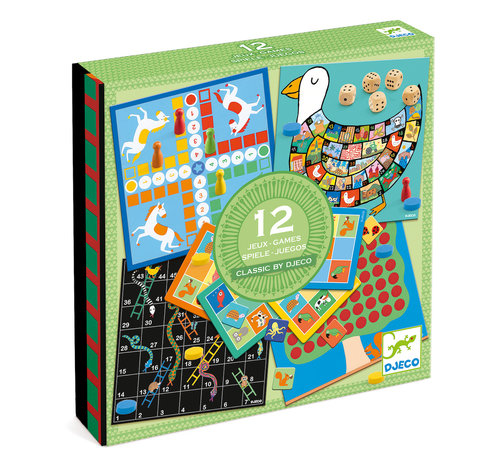 Djeco Traditional Games Set 12-pcs