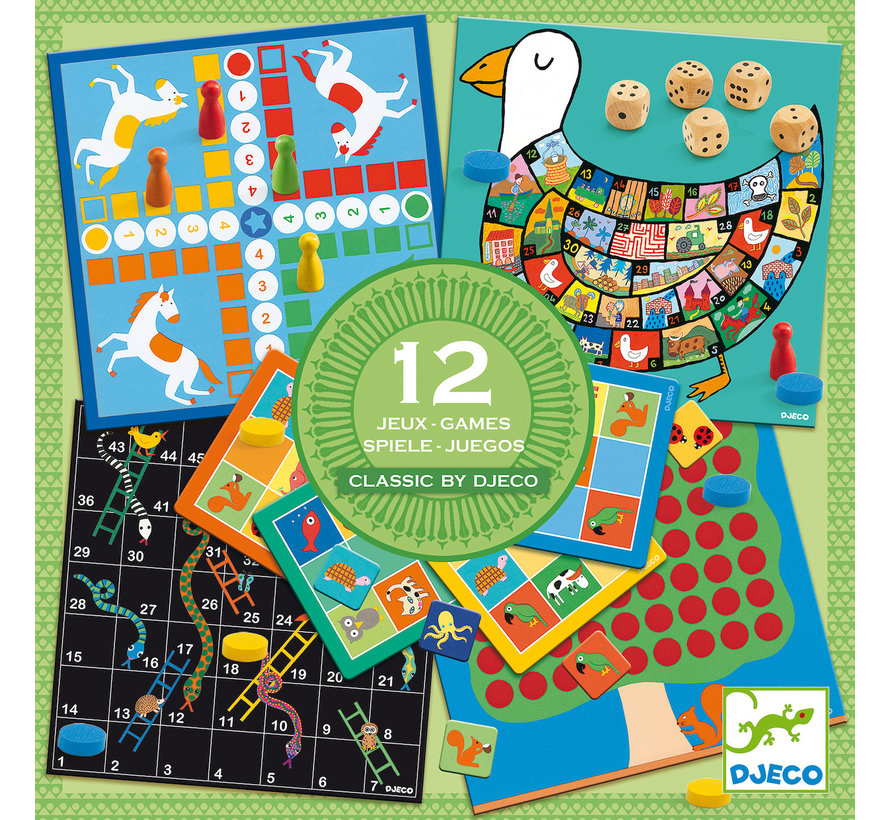 Traditional Games Set 12-pcs