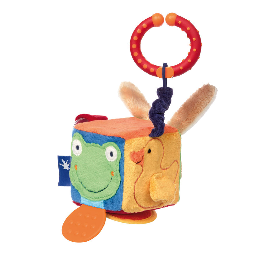 Clip Activity Soft Toy Cube
