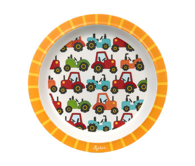 sigikid Melamine Plate Baby Series Tractors