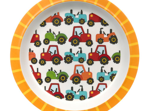 sigikid Melamine Plate Baby Series Tractors