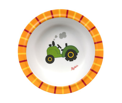 sigikid Melamine Plate Baby Series Tractors