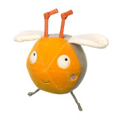sigikid Baby Soft Ball Bee with Rattle and Rustle Foil