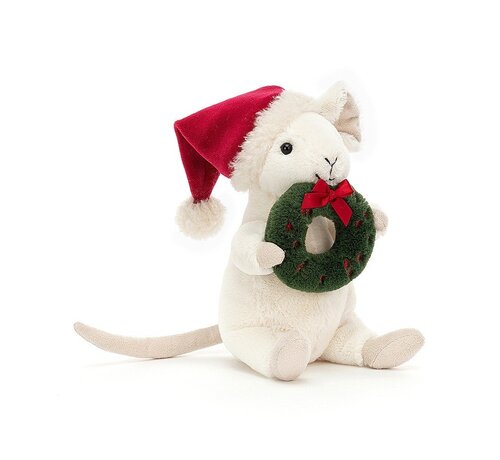 Jellycat Knuffel Muis Merry Mouse Wreath