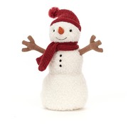 Jellycat Knuffel Sneeuwpop Teddy Snowman