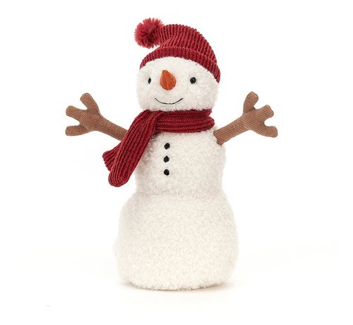 Jellycat Knuffel Sneeuwpop Teddy Snowman