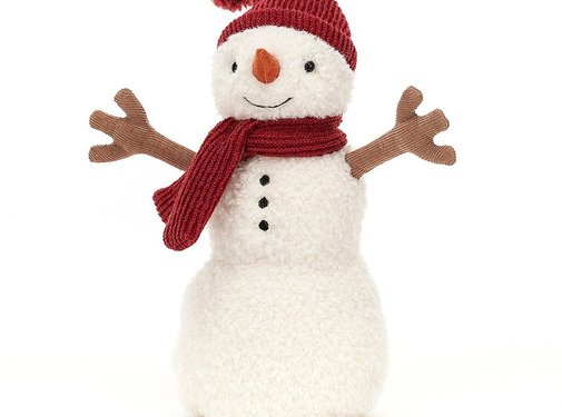 Jellycat Knuffel Sneeuwpop Teddy Snowman