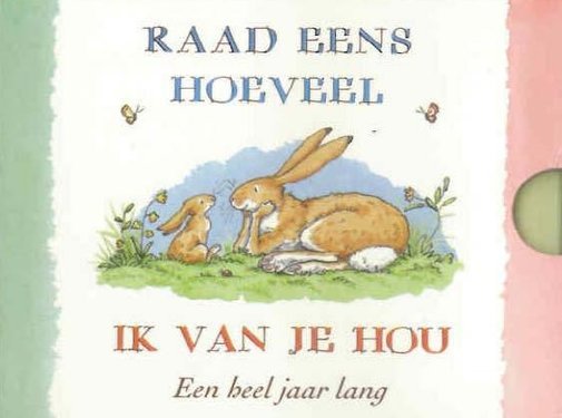 Lemniscaat Raad eens hoeveel ik van je hou EEN HEEL JAAR LANG