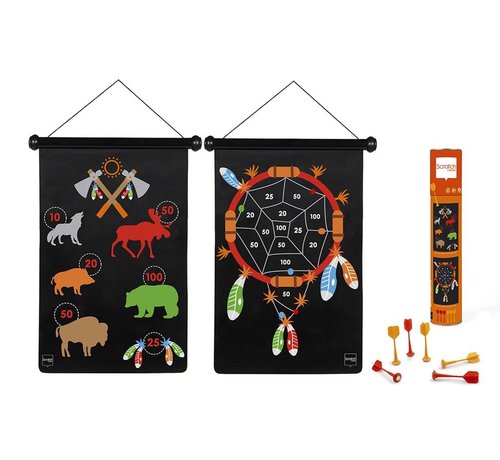 Scratch Magnetisch Dart Spel Indian