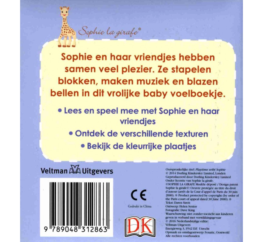 Voelboekje Spelen met Sophie