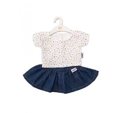 Hollie Doll Skirt and Shirt Jeans Sweet Dots
