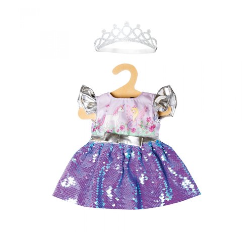 Heless Dress Fairy and Unicorn Sequins Size 28-35 cm